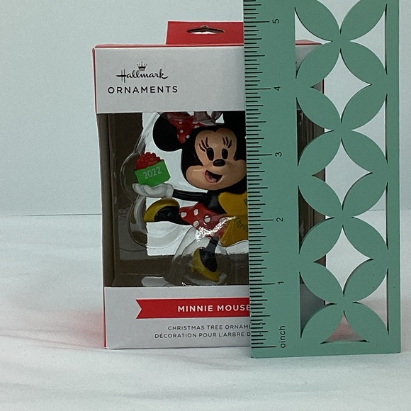 Hallmark Minnie Mouse Ornament with Red and White Accents - Picture 10 of 15